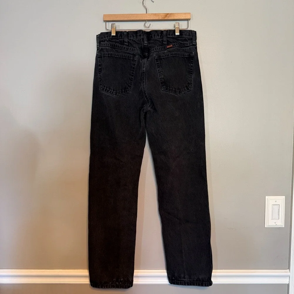 Rustler black denim